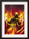 The Immortal Iron Fist 17 Cover: Iron Fist Prints by Travel Foreman