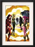 Exiles 3 Cover: Scarlet Witch, Polaris and Blink Prints by Dave Bullock