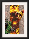 Iron Man: Legacy Of Doom 2 Cover: Iron Man and Dr. Doom Print by Ron Lim