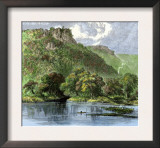 Bluffs Along the Mississippi River North of La Crosse, Wisconsin Prints