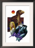 Marvel 1602: New World 1 Cover: Hulk, Dare and Virginia Print by Greg Tocchini