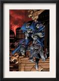 Marvel Adventures Spider-Man 29 Cover: Spider-Man and Grey Gargoyle Posters by Pop Mhan