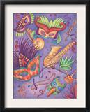Mardi Gras Elements Posters
