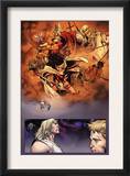 Thor 1 Group: Thor, Valkyrie, Sif, Beta-Ray Bill, Volstagg, Blake and Donald Screaming Posters by Olivier Coipel