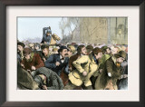 Communist Workers Driven from a Demonstration in Tompkins Square by Mounted Police, New York City Posters