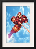 Iron Man: Iron Protocols 1 Cover: Iron Man Fighting Posters by Ariel Olivetti