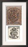 Stamp Act Stamps Issued by the British Government Before the American Revolution Poster