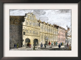 Dutch East India Company Warehouses in Amsterdam, c.1600 or 1700 Prints