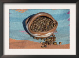 Pinon Nuts, an Important Food of Southwestern Native Americans, in a Pueblo Indian Pottery Bowl Prints