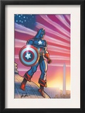 Captain America Theater Of War: America First! 1 Cover: Captain America Poster by Howard Chaykin