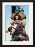 Punisher War Journal 14 Cover: Punisher and Kraven The Hunter Posters by Ariel Olivetti