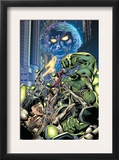 Fantastic Force 3 Cover: Ego, Hulk and Wolverine Art by Bryan Hitch