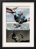 Captain America: The Chosen 5 Cover: Captain America Print by Mitchell Breitweiser