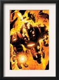 Iron Man: Hypervelocity 6 Cover: Iron Man Posters by Brian Denham