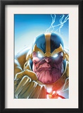 Lockjaw and The Pet Avengers 4 Headshot: Thanos Poster by Ig Guara