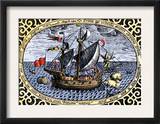 Victoria, One of Magellan's Fleet Which Circumnavigated the Earth, c.1519-1520 Prints