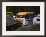Car Cemetery, Colorado Posters by Michael Brown