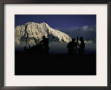 Mointaineering Shishapangma, Tibet Prints by Michael Brown