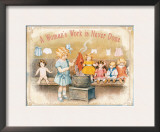 Busy Day in Dollville Posters by Bessie Pease Gutmann