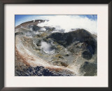 Looking Down into Thermal Vents of Hot Springs, Altiplano, Bolivia Prints by Doug Allan