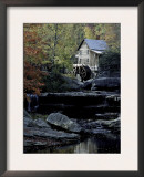 Old Mill in Fall, USA Prints by Michael Brown