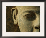 Close up of Ramses II Statue Luxor, Egypt Posters by Staffan Widstrand