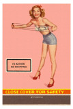 I'd Rather Be Shopping Pin-up Masterprint I'd Rather Be Shopping Pin-up Masterprint