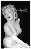 Marilyn Monroe Black and White Masterdruck