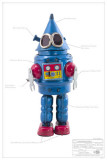 Conehead Robot Masterprint