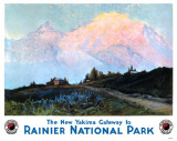 Rainier National Park Masterprint