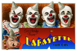 Lafayette Clown Name Drop Masterprint