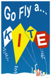 Let's Go Fly A Kite Masterprint