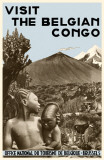 Visit the Belgian Congo Masterprint
