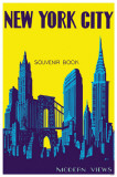 New York City Souvenir Book Brooklyn Bridge Masterprint