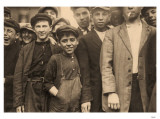 Young Boy in Group Masterprint