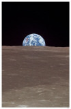 Earth from the Moon Masterprint
