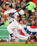 Dustin Pedroia 2011 Action Photo