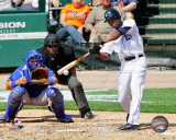 Austin Jackson 2011 Action Photo