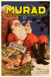 Murad Santa Smoking Masterprint