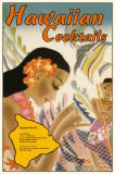 Hawaiian Cocktails Impressão de alta qualidade Hawaiian Cocktails Impressão de alta qualidade