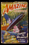November 1941 -Amazing Stories -Convoy to Atlantis Masterprint