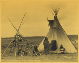 Sarcee Indian & Squaws Masterprint