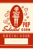 Social Hour Popcorn Reprodukcja arcydzieła