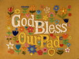 God Bless Our Pad Lámina maestra