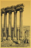 The Great Pillars and Smaller Temple Baalbec Masterprint
