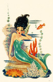 Mermaid on Shell Photo