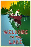 Welcome To The Lake Masterprint