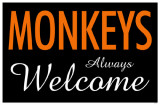 Monkeys Always Welcome Reprodukcja arcydzieła Monkeys Always Welcome Reprodukcja arcydzieła
