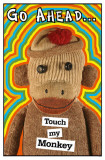 Touch My Monkey Masterprint