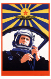 Soviet Spaceman Propaganda Reprodukcja arcydzieła Soviet Spaceman Propaganda Reprodukcja arcydzieła